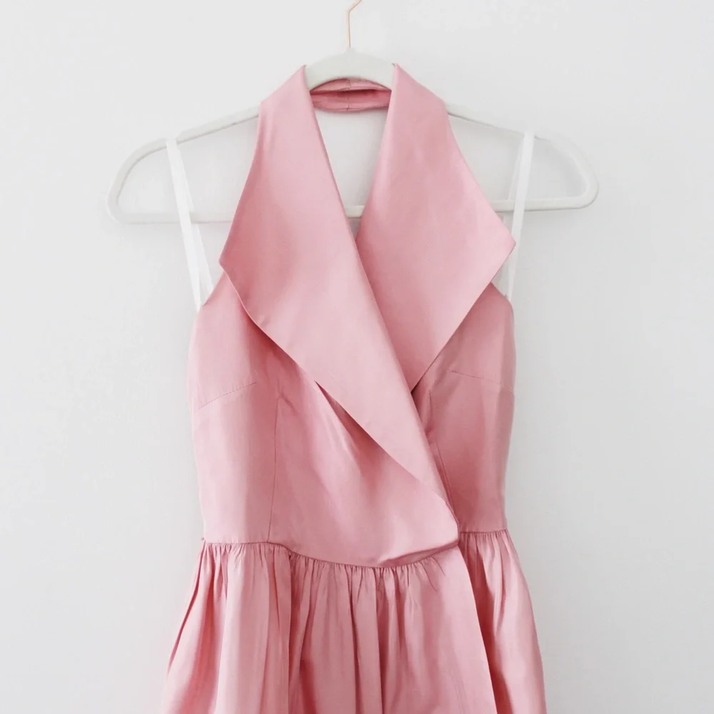 ABS By Allen Schwartz Evening Collection Vintage Mini Cocktail Dress - Picture 3 of 6